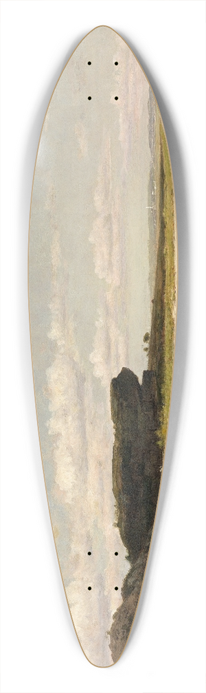 Worthington Whittredge - Second Beach,Newport 39.3 inch art pintail longboard deck