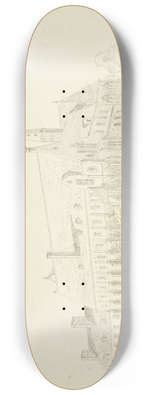 Aglas Bouvenne - Couvent des Bonshommes 8.25 inch art skate deck