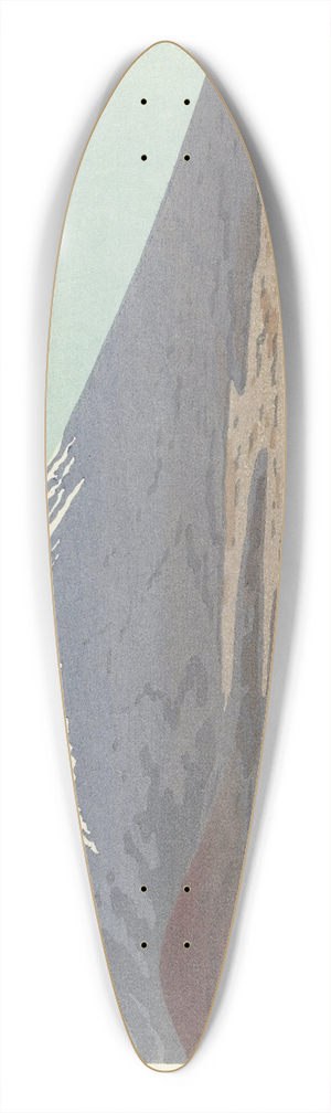 Yamaguchi Susumu - Berglandschap 39.3 inch art pintail longboard deck