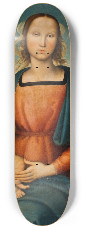 Ditlev Blunck - The Virgin And Child 8.25 inch art skate deck