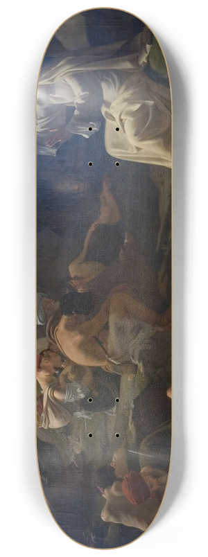 Ditlev Blunck - The Vision of the Prophet Ezekiel 8.25 inch art skate deck