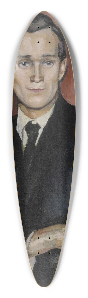 Yrj Ollila - Clock-Maker 39.3 inch art pintail longboard deck