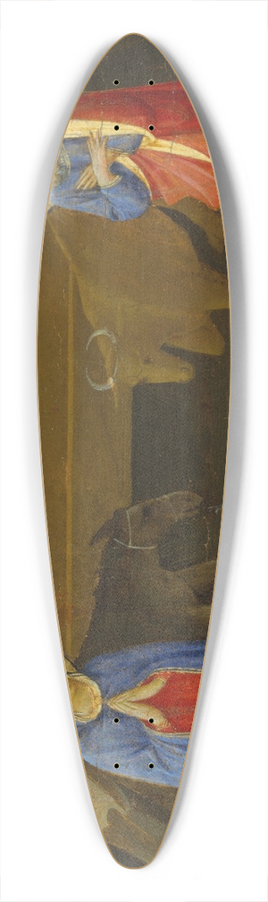 Zanobi Strozzi - The Nativity 39.3 inch art pintail longboard deck