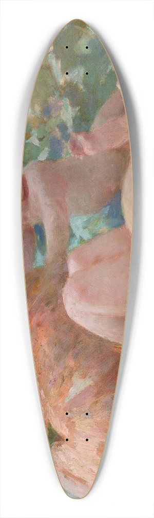 Zdzisaw Jasiski - Pumpkins 39.3 inch art pintail longboard deck