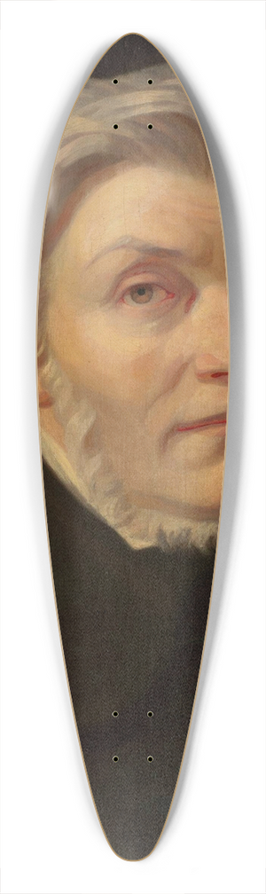 Zofia Szymanowska-Lenartowicz - Portrait of Adam Mickiewicz 39.3 inch art pintail longboard deck