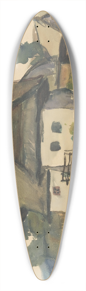 Zolo Palugyay - Dedinsk motv 39.3 inch art pintail longboard deck