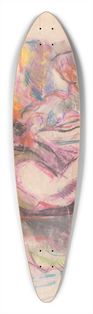Zolo Palugyay - Hoeing 39.3 inch art pintail longboard deck