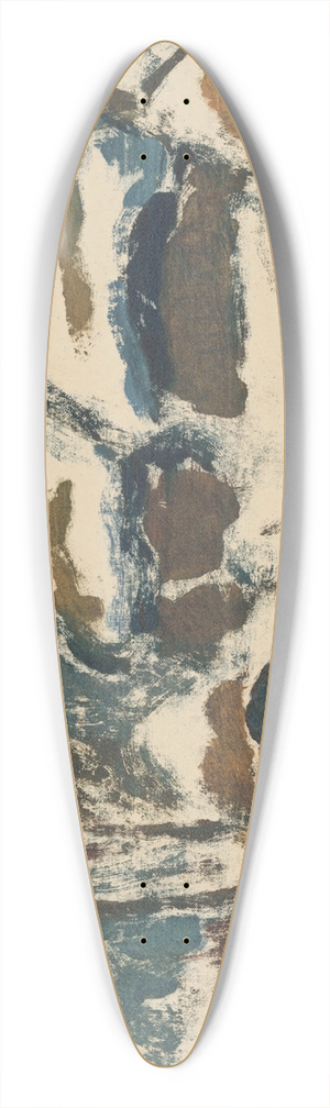 Zolo Palugyay - Horsk krajina s vidienankou 39.3 inch art pintail longboard deck