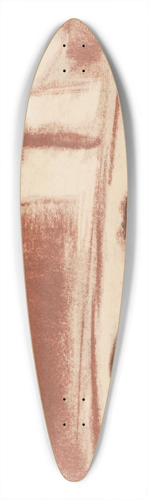 Zolo Palugyay - Motif from Paris 39.3 inch art pintail longboard deck