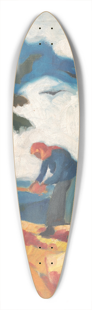 Zolo Palugyay - Potato Digger 39.3 inch art pintail longboard deck