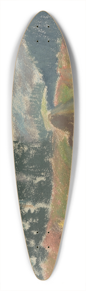 Zolo Palugyay - Summer Day on Rocky Forest Clearing 39.3 inch art pintail longboard deck