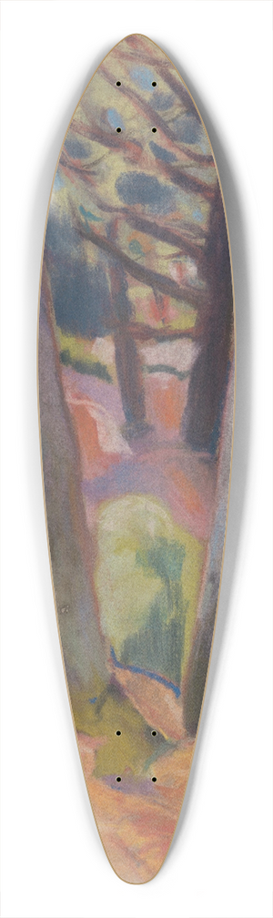 Zolo Palugyay - tdia stromov 39.3 inch art pintail longboard deck