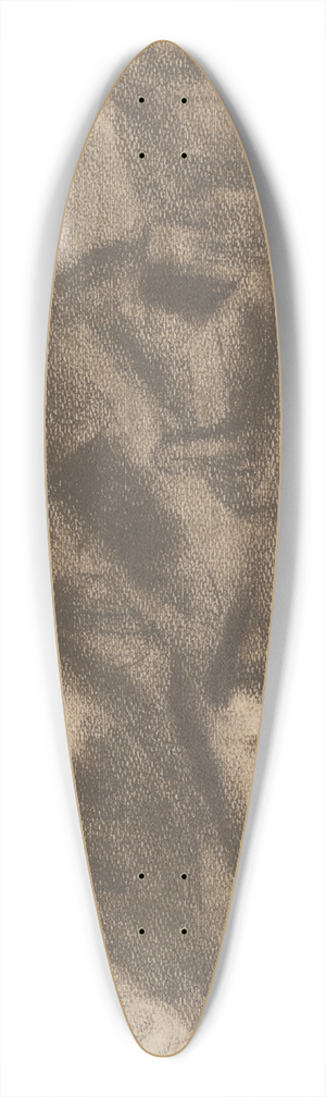 Zolo Palugyay - Village Cottages 39.3 inch art pintail longboard deck