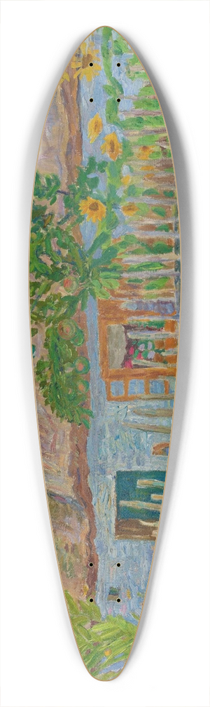 Zygmunt Waliszewski - Cottage 39.3 inch art pintail longboard deck