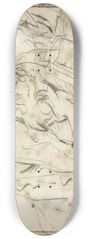 Domenichino - Bender Heiliger Hieronymus 8.25 inch art skate deck