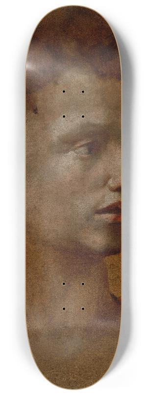 Domenico Beccafumi - Head of a Youth 8.25 inch art skate deck