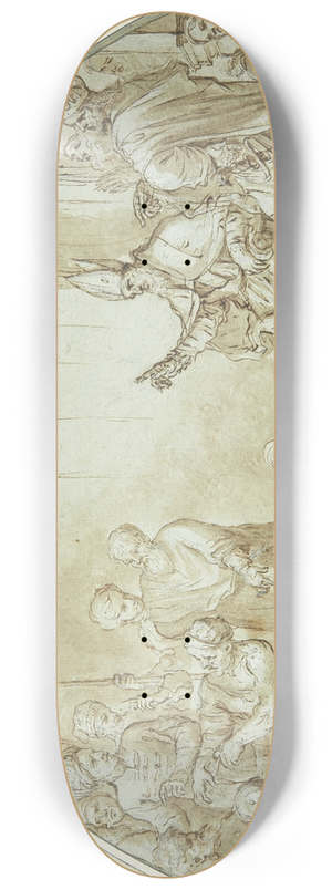Domenico Cresti - Martyrium 8.25 inch art skate deck