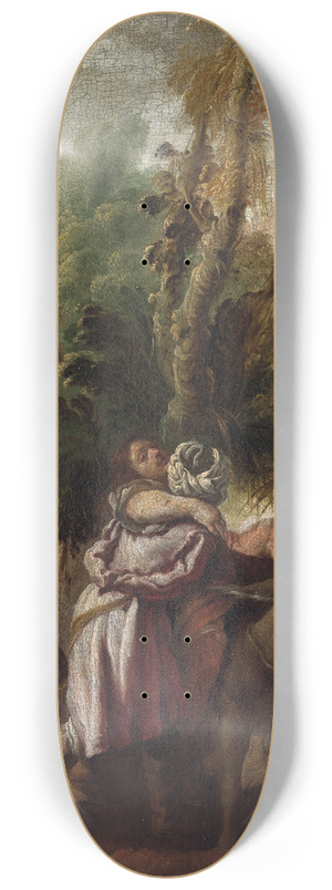 Domenico Fetti - The Good Samaritan 8.25 inch art skate deck