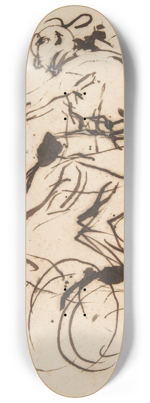 Domenico Gargiulo - Charioteer 8.25 inch art skate deck