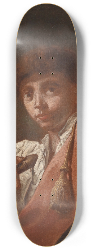 Domenico Maggiotto - Knabe mit Blockflte 8.25 inch art skate deck
