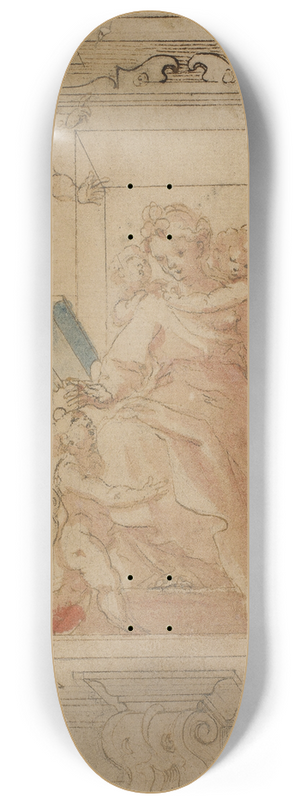 Domenico Piola - St Antony of Padua 8.25 inch art skate deck