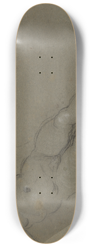 Domenico Tintoretto - Reclining Female Nude 8.25 inch art skate deck