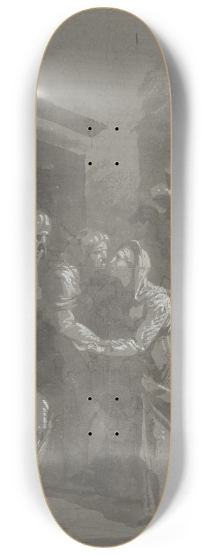 Domingos Sequeira - Visitation 8.25 inch art skate deck