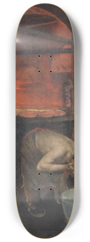 Dominik Skuteck - After Work 8.25 inch art skate deck