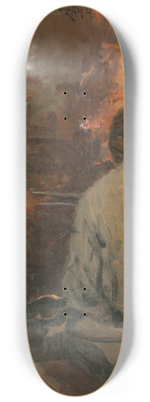 Dominik Skuteck - At the Furnace 8.25 inch art skate deck