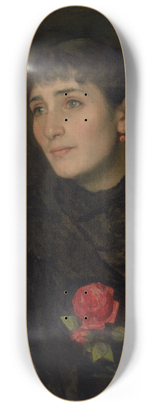 Dominik Skuteck - Portrait of the artists Wife 8.25 inch art skate deck