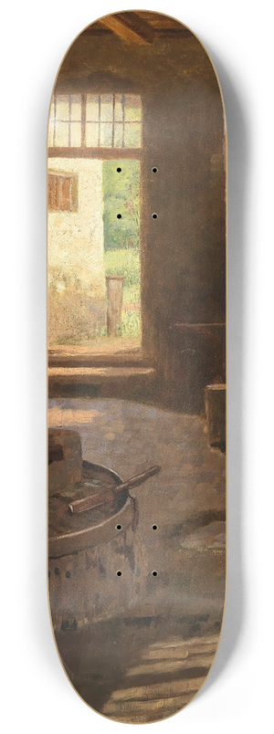 Dominik Skutetzky - A View from the Smithy 8.25 inch art skate deck