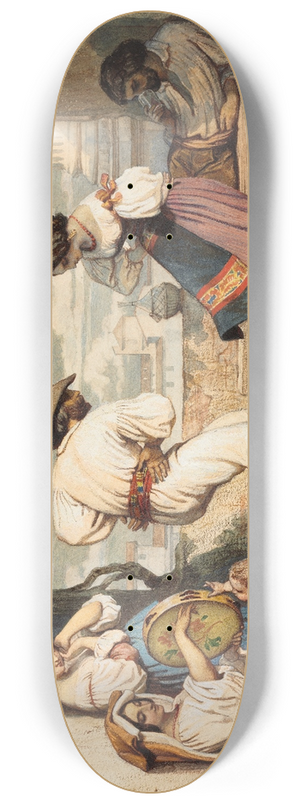 Dominique Louis Papety - La Saltarelle 8.25 inch art skate deck