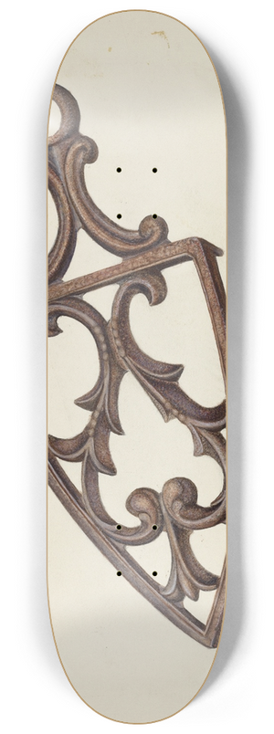 Donald Harding - Flat Iron Stand 8.25 inch art skate deck