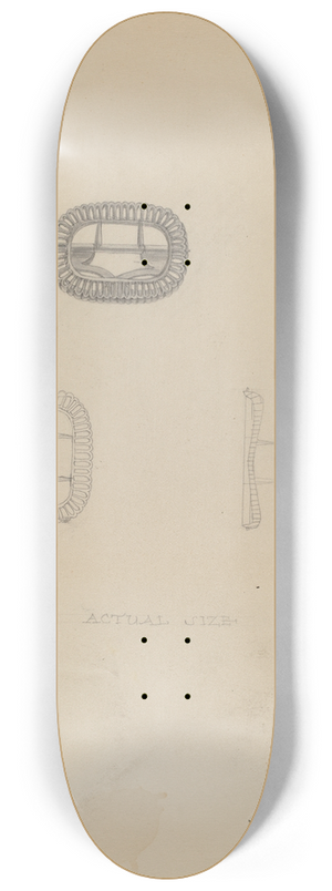 Donald Streeter - Knee Buckle 8.25 inch art skate deck