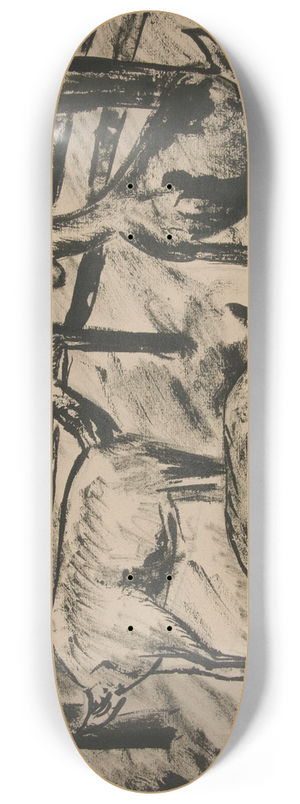 Dora Bromberger - Goats andLandscape 8.25 inch art skate deck