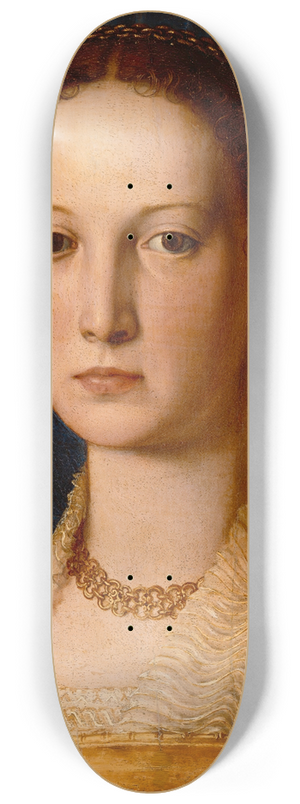 Agnolo Bronzino - Costanza Da Sommaia 8.25 inch art skate deck