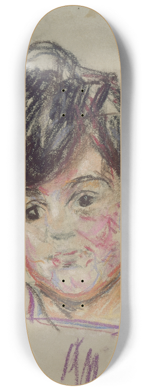 Dora Hitz - Girls head 8.25 inch art skate deck