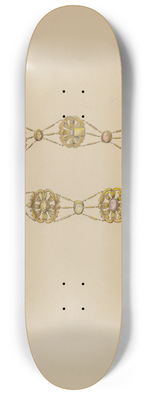 Doris Beer - Necklace 8.25 inch art skate deck