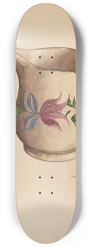 Doris Hollingsworth - Crockery Pitcher 8.25 inch art skate deck