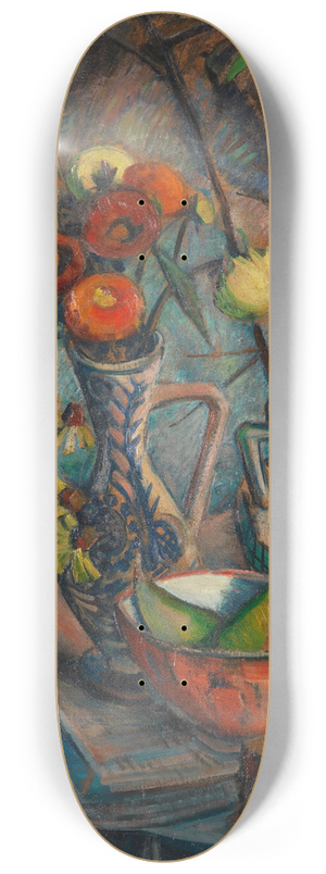 Dorothea Maetzel-Johannsen - Stilleben mit Blumen 8.25 inch art skate deck