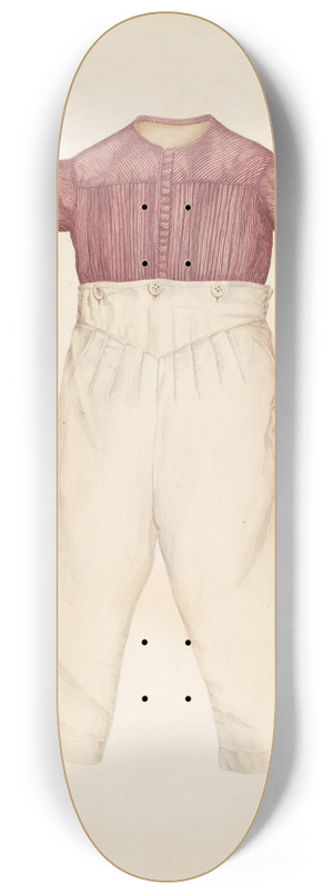 Dorothea Mierisch - Boys Suit 8.25 inch art skate deck