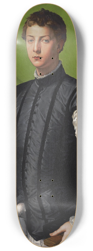 Agnolo Bronzino - Portrait Of Lodovico Capponi 8.25 inch art skate deck