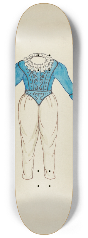 Dorothy Gernon - Boys Suit 8.25 inch art skate deck