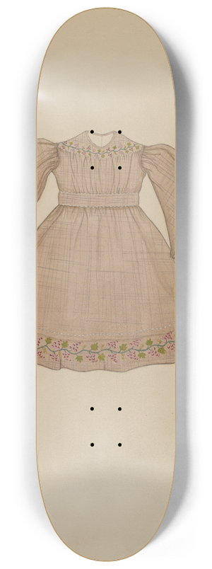 Dorothy Gernon - Childs Dress 8.25 inch art skate deck