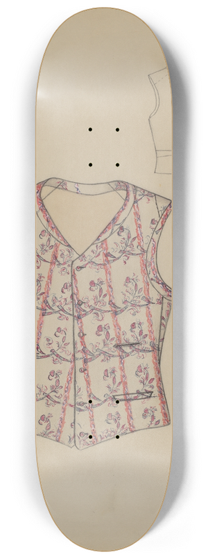 Dorothy Gernon - Waistcoat 8.25 inch art skate deck