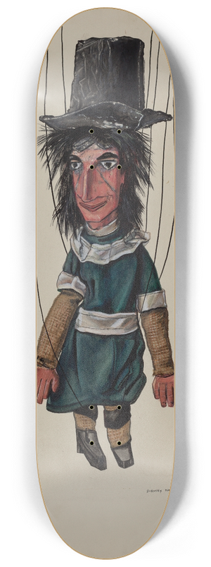 Dorothy Harris - Marionette  Missionary 8.25 inch art skate deck