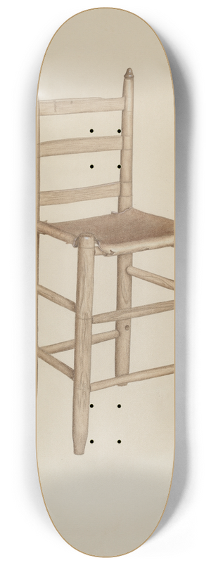 Dorothy Johnson - Hide-bottom High-seat Chair 8.25 inch art skate deck