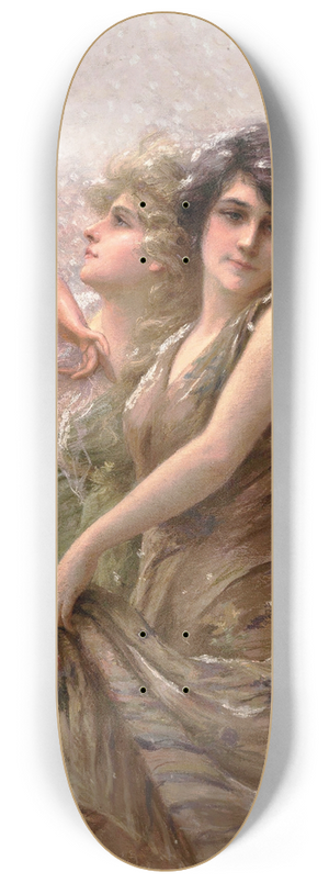 douard Bisson - LInverno 8.25 inch art skate deck