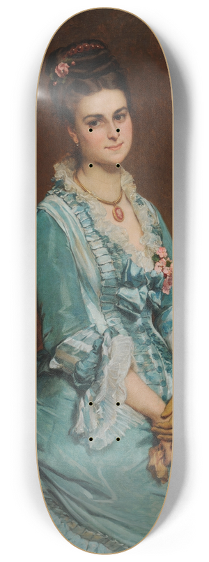 douard-Louis Dubufe - Madame Louis Pommery 8.25 inch art skate deck