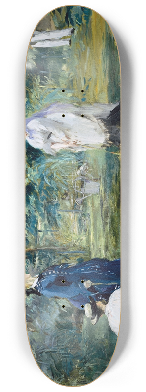 douard Manet - A Game of Croquet 8.25 inch art skate deck douard Manet - A Game of Croquet 8.25 inch art skate deck